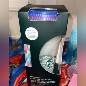 Starbucks color changing cold cups
